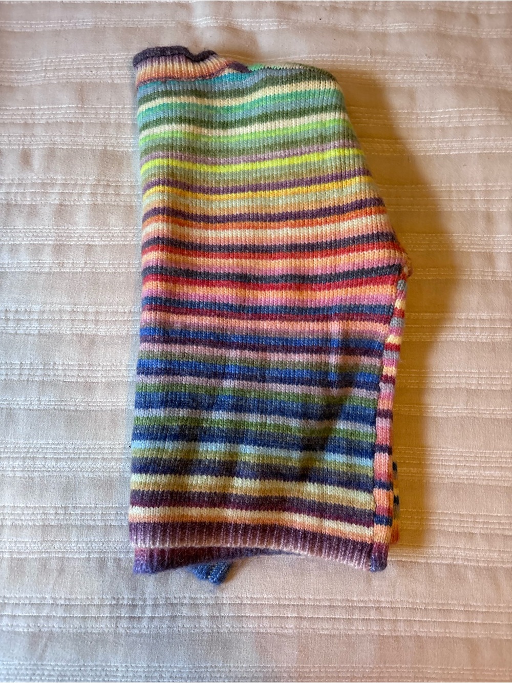 Wishlist Pastel Multicolor Striped Button-Front Cardigan - Picture 4 of 4